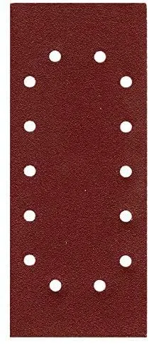 50er Pack Schleifpapier Schleifblatt 115 x 280mm 14 Loch Körnung 40-180 Schwingschleifer (Gemischt 115x280mm K = 40-180 je 10Stk)