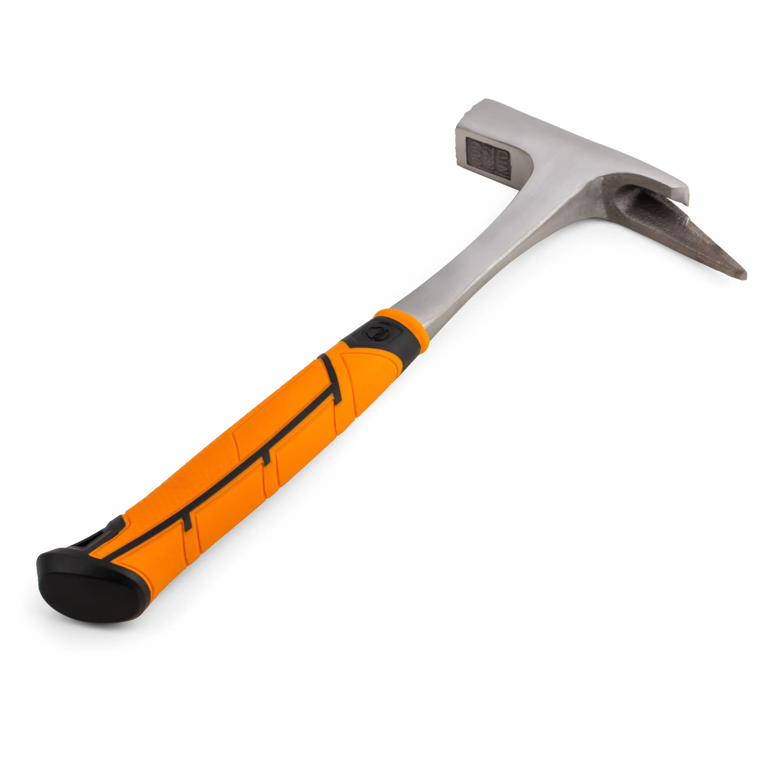 Mivos Latthammer 600 g Kopfgewicht - Ganzstahl Geschmiedet - Zimmererhammer mit Magnetischem Nagelhalter - Zimmermannshammer mit Anti-Vibration Griff - DIN 7239