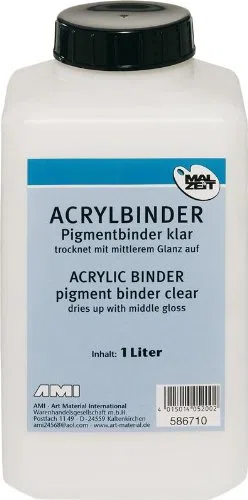 586710-FBA - MALZEIT - Acrylbinder - Klares Pigmentbindemittel - Beste Qualität