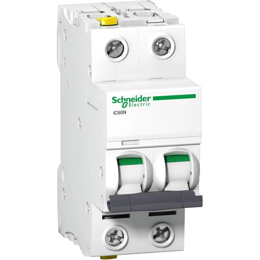 Schneider Electric Leitungsschutzschalter Acti9 iC60N, 2-polig, 10A, B-Charakteristik, 6kA, 10kA, Artikelnummer A9F03210