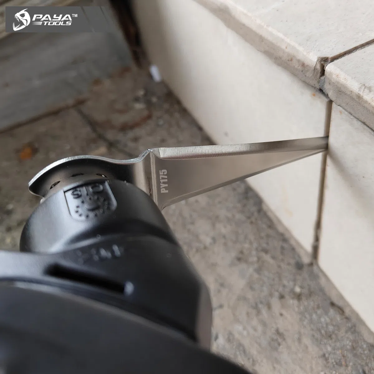 PAYA Multitool Sägeblätter Oszillierende Klinge Auto Glasschaber Windschutzscheibe Dichtungsmasse Zum Entfernen von Versiegelung Kleber Reinigung E-cut Zubehör PY175 2tlg