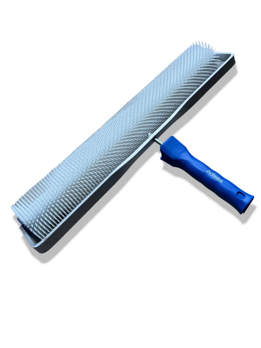 50cm Stachelwalze Entlüftungsroller Nivellierwalze Igelwalze Nagelroller + Bügel (31mm Stachellänge)