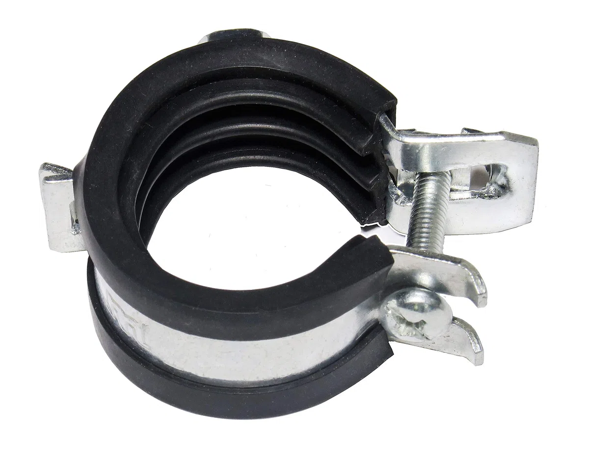 rohrfix-24 25 Stück Rohrschellen Gelenkrohrschellen 25-28 mm / 3/4"