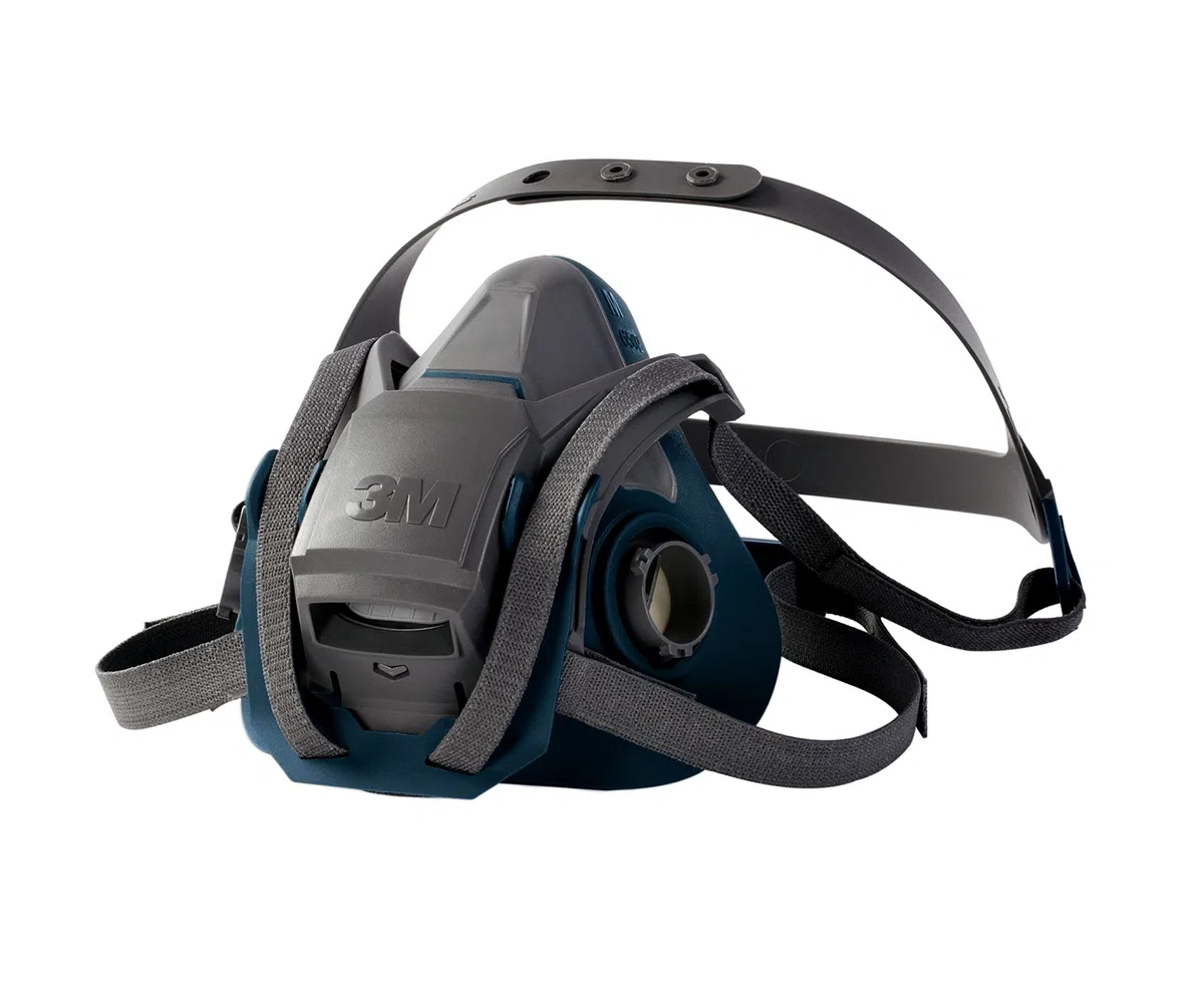 3M Atemschutz-Halbmaske 6502QL – Atemmaske mit Cool-Flow Ausatemventil & Quick-Release Mechanismus – Mehrwegmaske mit großer Filterauswahl für unterschiedlichste Einsatzzwecke, Größe M