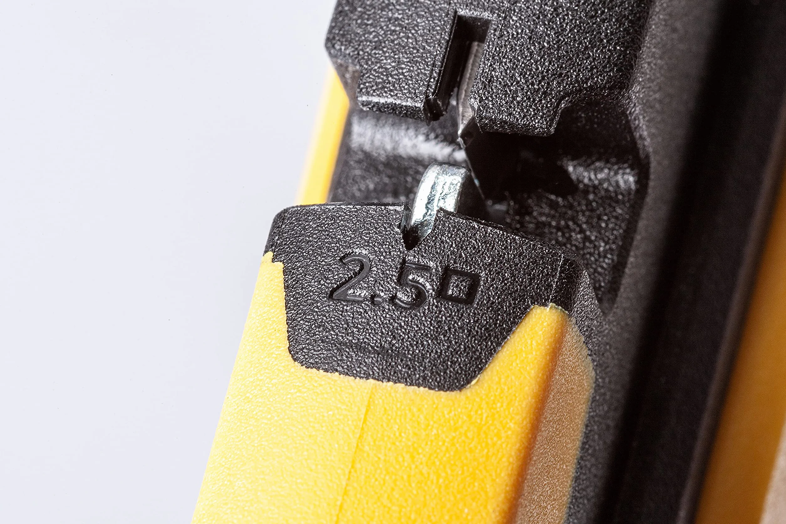 Jokari Abisolierzange Super 4 Pro (für Leiterquerschnitte von 0,2-6mm², Längenanschlag verstellbar 5-15 mm, Griff ergonomisch, Klingen auswechselbar) 460300