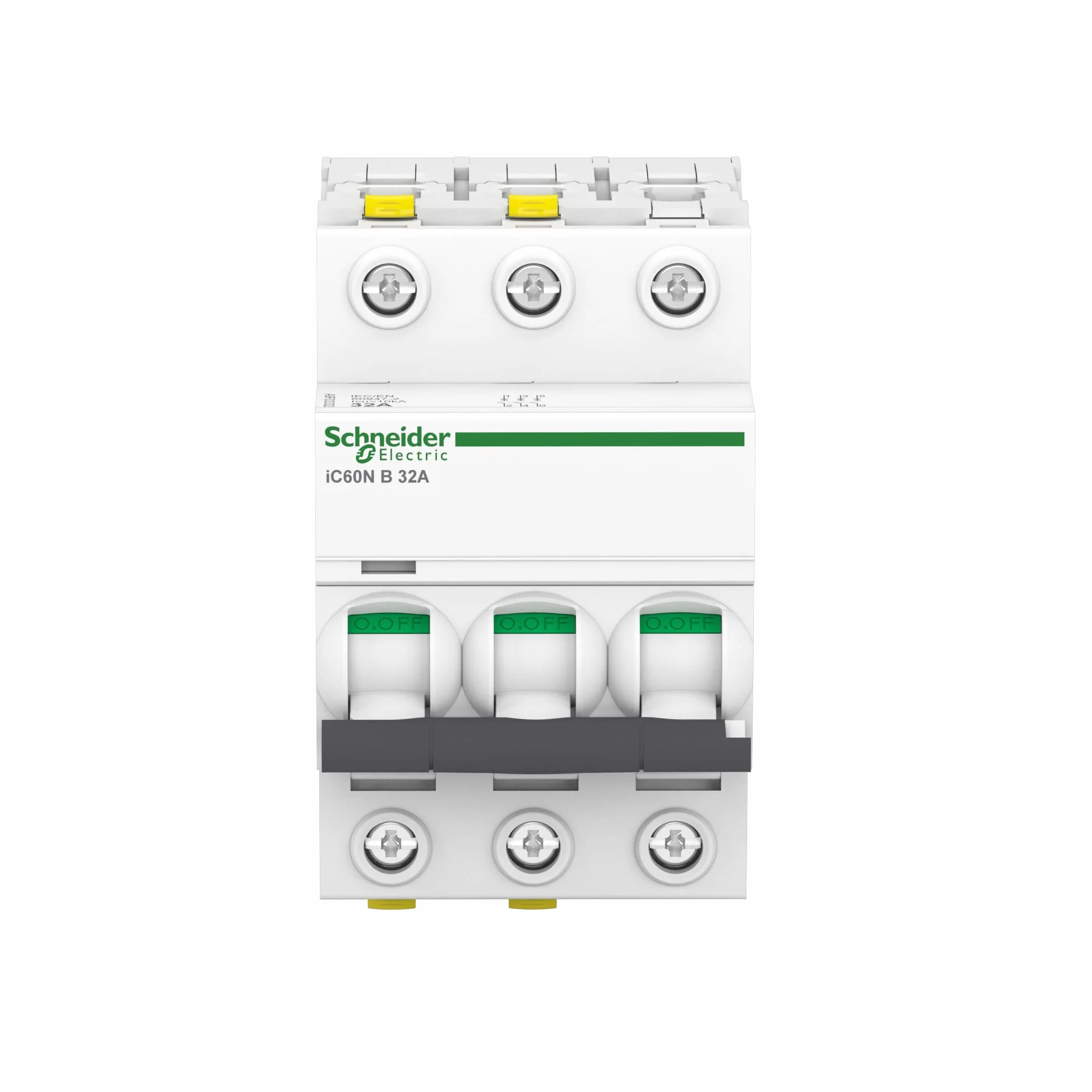 Schneider Electric Leitungsschutzschalter Acti9 iC60N, 3-polig, A9F03332