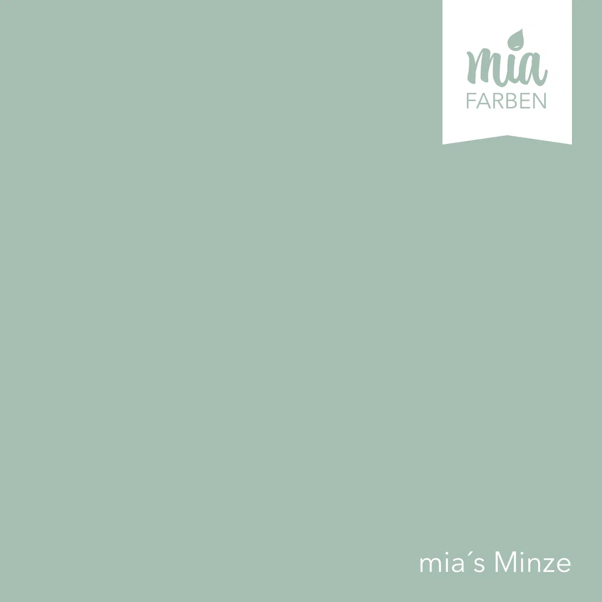 Holzfarbe ohne Schleifen – wetterfeste Farbe für Innen & Außen – matt, hochdeckend, wasserbasiert (Mias Minze, 750ml)