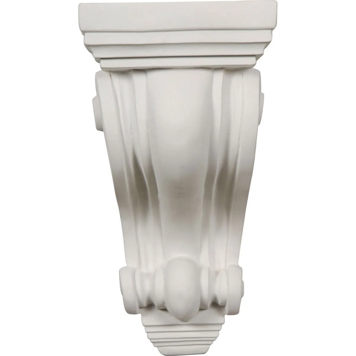 Ekena Millwork COR04X04X07DE Devon-Konsole, 10 cm B x 10 cm T x 19 cm H, Weiß