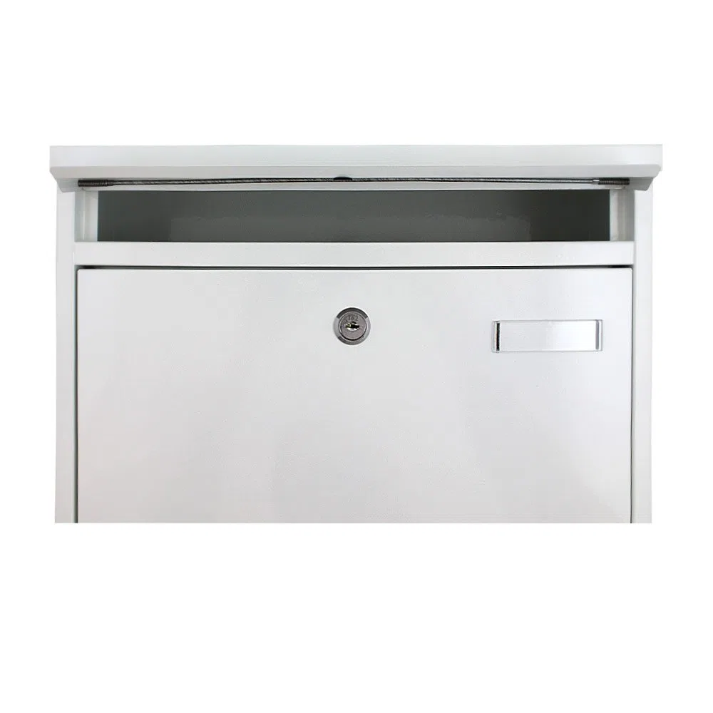 Bituxx Briefkasten Postkasten Mailbox Letterbox Wandbriefkasten Postbox Weiß