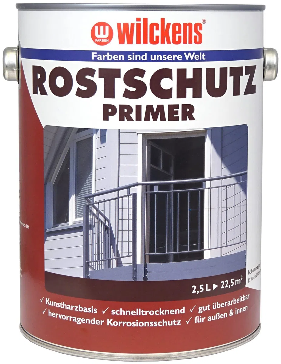 Wilckens Rostschutzprimer, 2,5 l, Grau