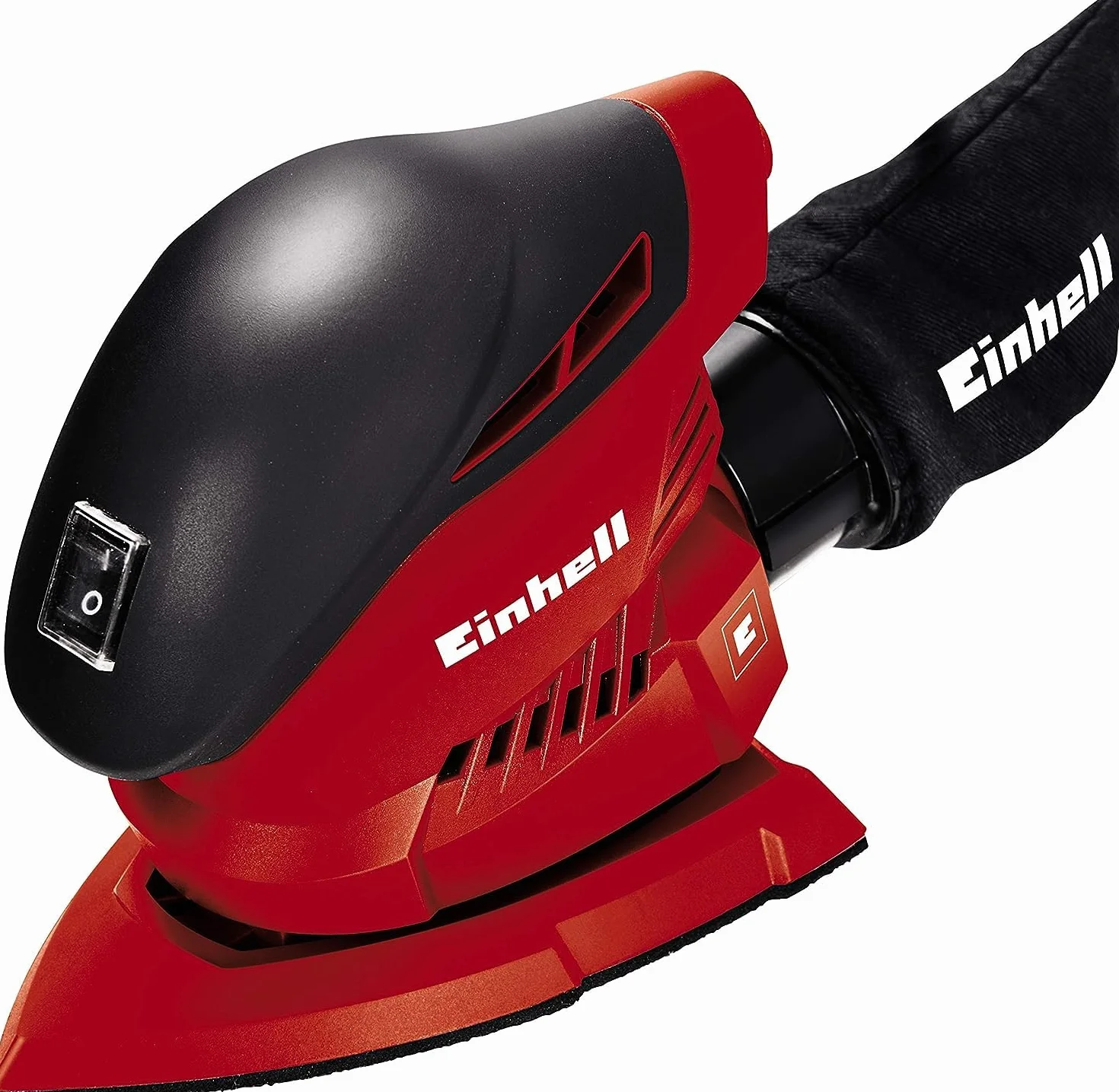 Einhell Multischleifer TH-OS 1016 (100 W, Schleiffläche 104 cm², Staubfangsack und Absaugadapter, Klett-Schleifpapier P120)