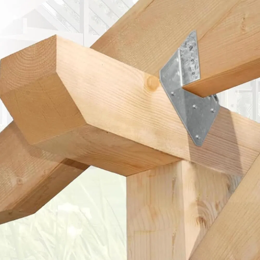 Stahlverbinder Hurricane Tie Truss Rafter Key Connector für Erdbeben- und Windbeständigkeit, geeignet für Dachbinder-Holzverbindungen