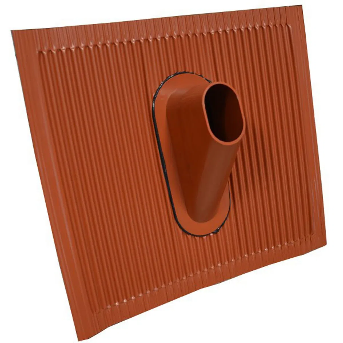 Premium X Dachabdeckung Aluminium-Dachziegel Rot Dach Montage Abdeckung Ziegel Dachpfanne SAT Sparrenhalter Manschette