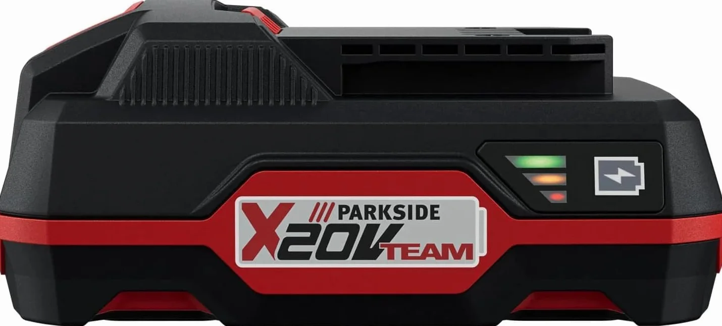 Parkside Wiederaufladbarer Akku 20 V 2 Ah PAP 20 B1 + Ladegerät PLG 20 C1 für alle Werkzeuge der Parkside X-20V Team-Serie