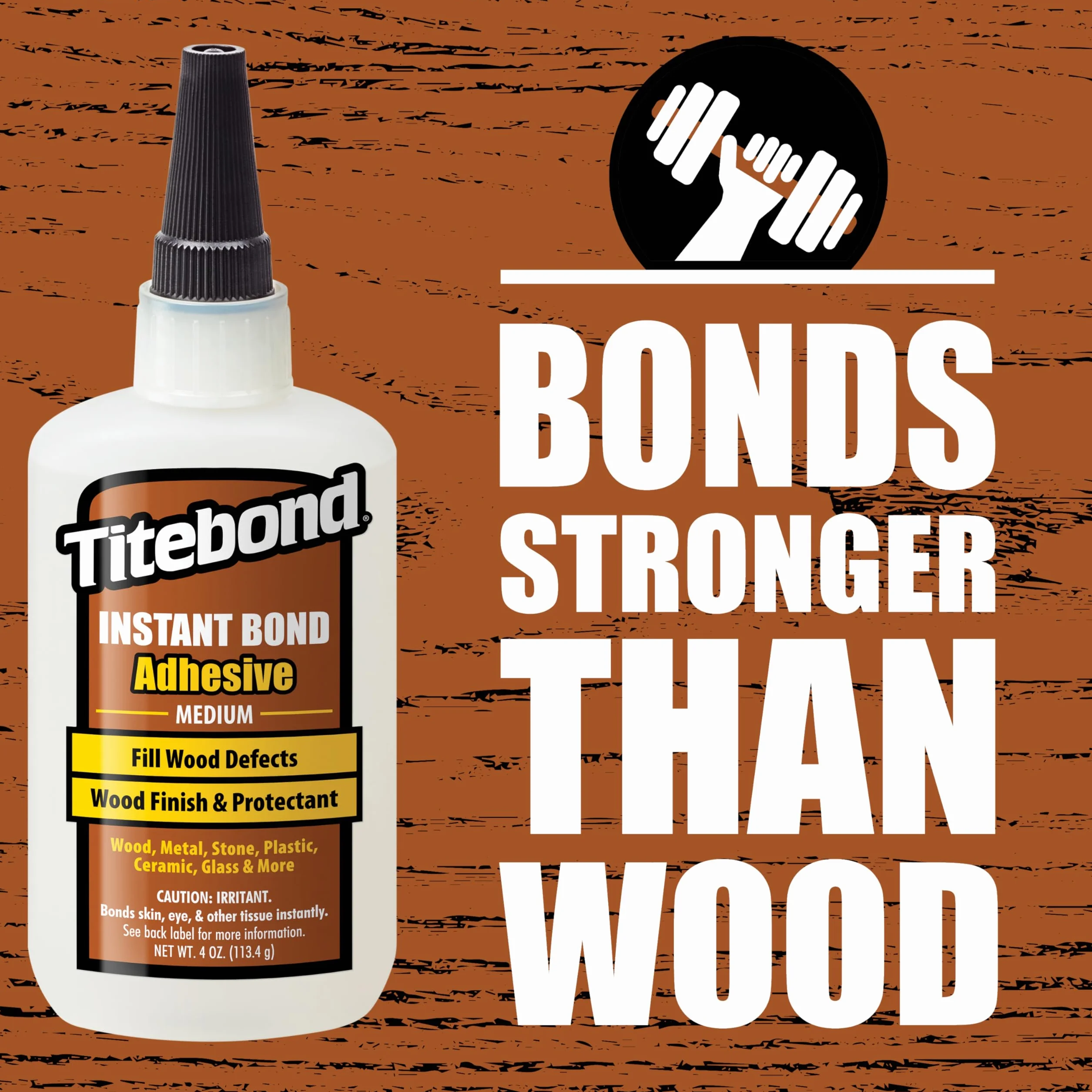 Titebond medium Sekunden-Kleber für die Holzbearbeitung, 57 g, 621/1