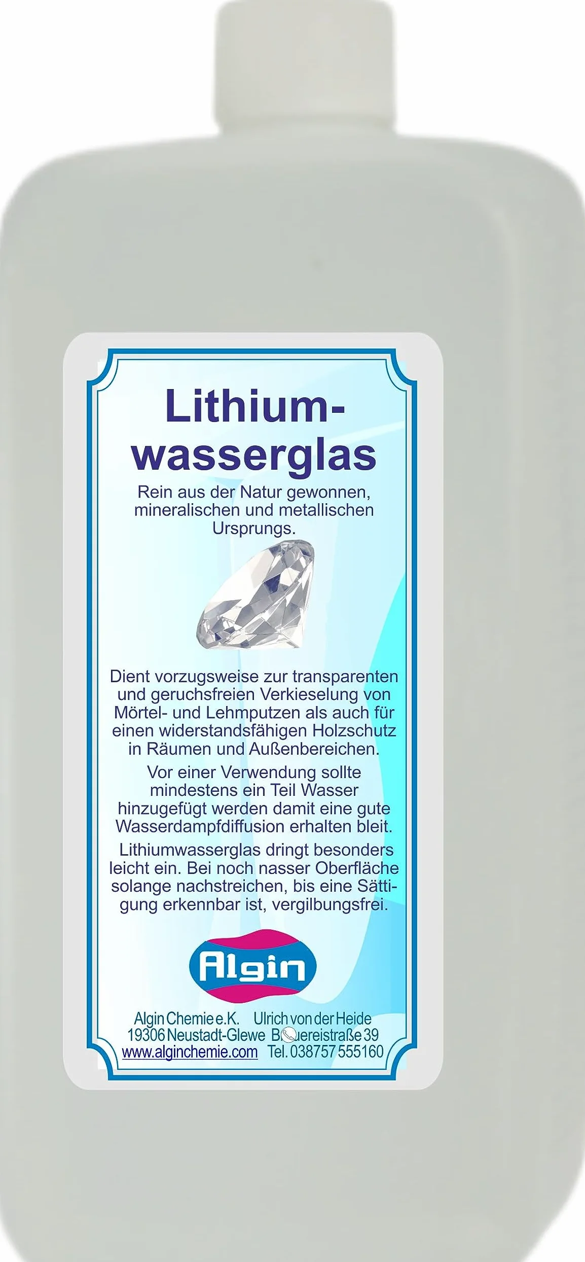 Lithiumwasserglas 1 Liter Verkieselung Beton- Verfestigung