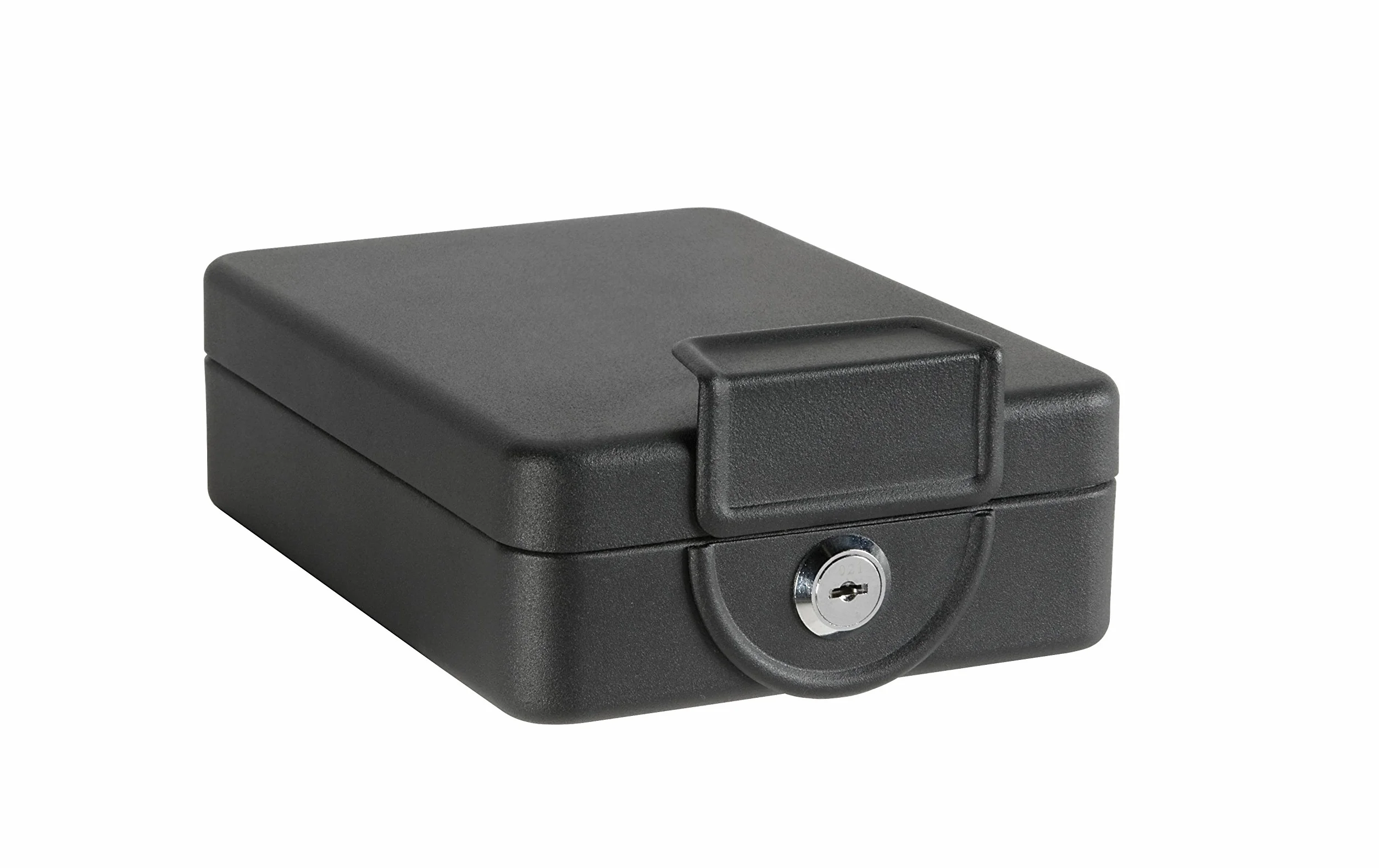 ARREGUI Private C9327 Festschraubbare Geldkassette mit Einschubrahmen zur Befestigung unter dem Tisch oder Regal | Geldkasstte mit Schlüssel | Geldbox | Abschließbare Kasse | 16 cm breit | schwarz
