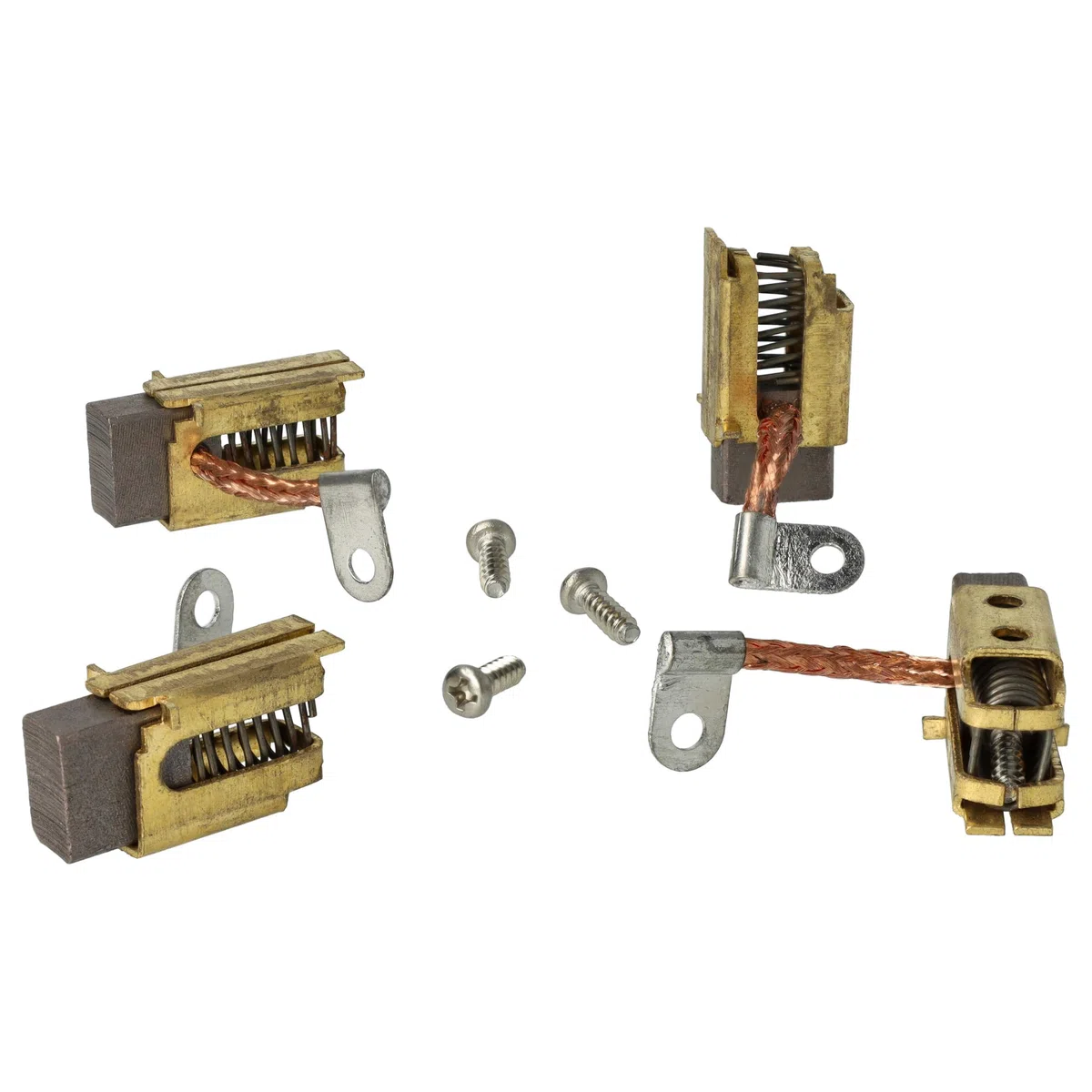 vhbw 4x Kohlebürste Motorkohle 16,2 x 15,8 x 8,9 mm Ersatz für Iskra Mahle 16.908.051, 16.907.600 für Ladebordwand