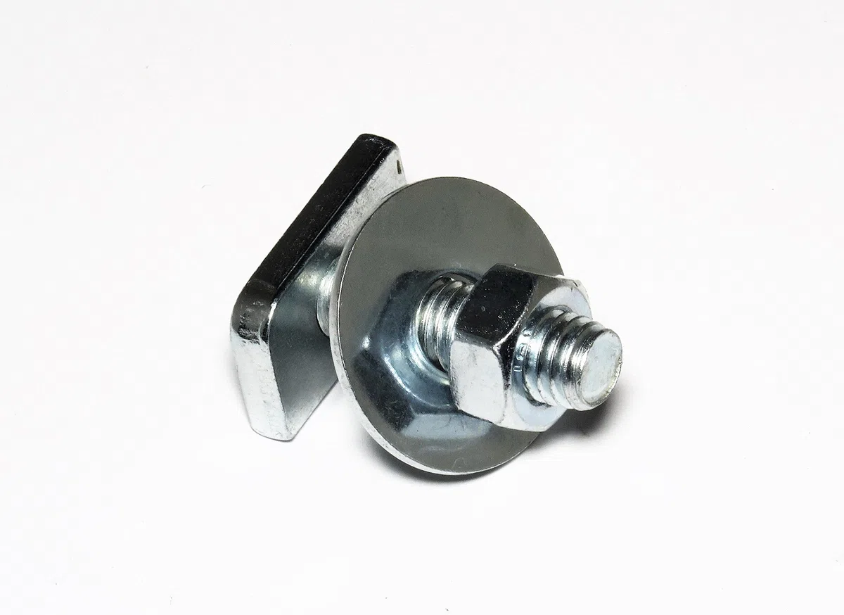 50 Stück Hammerkopfschrauben-Sets M8x50mm f. C-Profile 27x18
