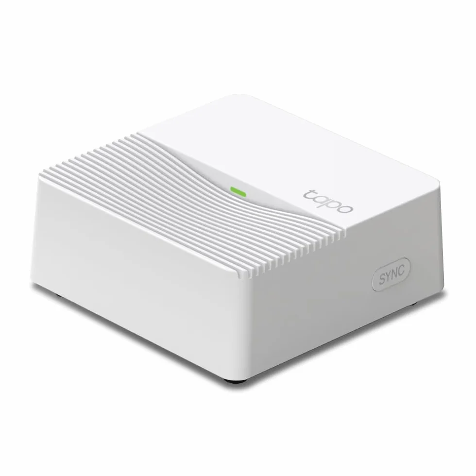 TP-Link Tapo H200 Smart IoT Hub, bis zu 64 Schalter & Sensoren oder Tasten + 4 Batteriekameras oder Türklingeln, Nicht kompatibel mit Tapo Kameramodelle mit Netzkabel, Kasa Thermostat KE100