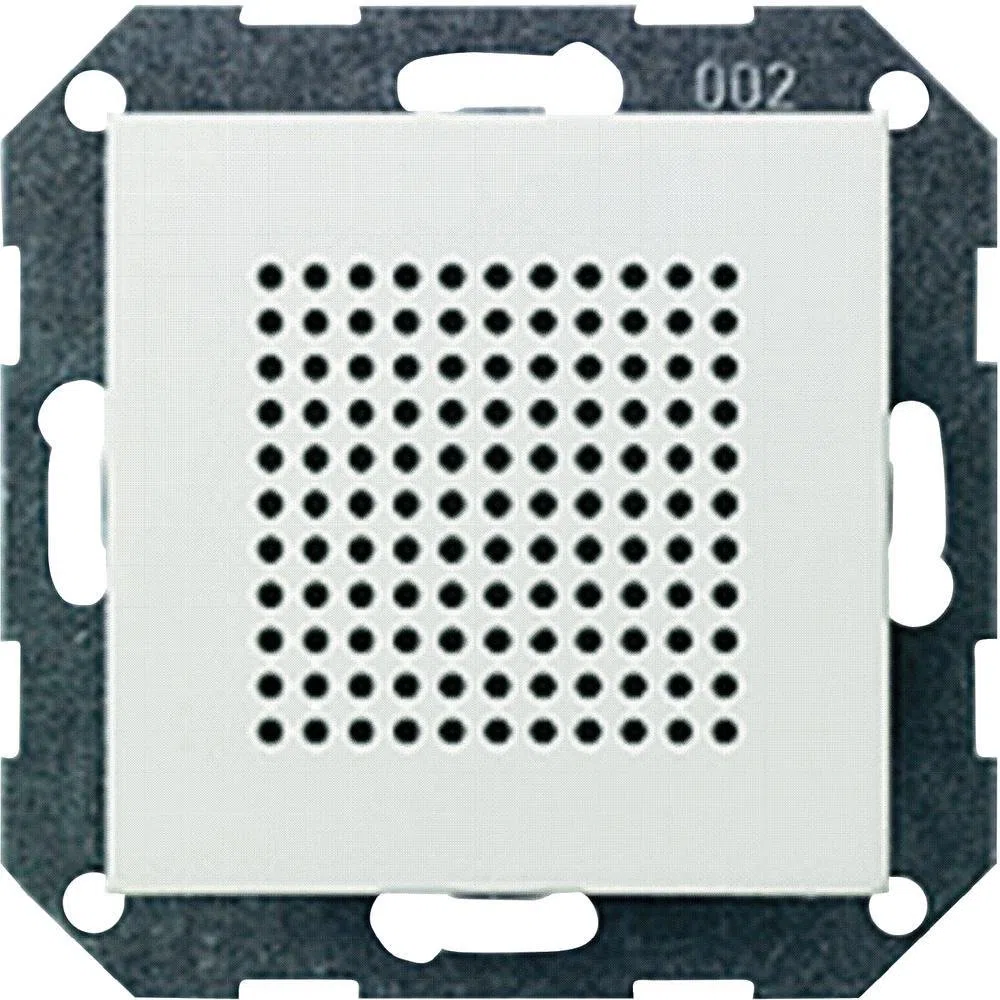 Gira 228227 Lautsprecher Unterputz Radio System 55, reinweiß matt