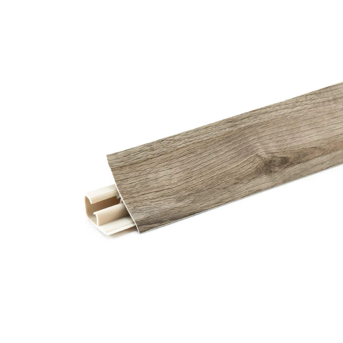 DQ-PP 3m WINKELLEISTE – Eiche Siena – 23 x 23mm – PVC – GRATIS Schrauben – Küchenleiste Arbeitsplatte Abschlussleiste Leiste Küche Küchenabschlussleiste Wandabschlussleiste Tischplattenleisten