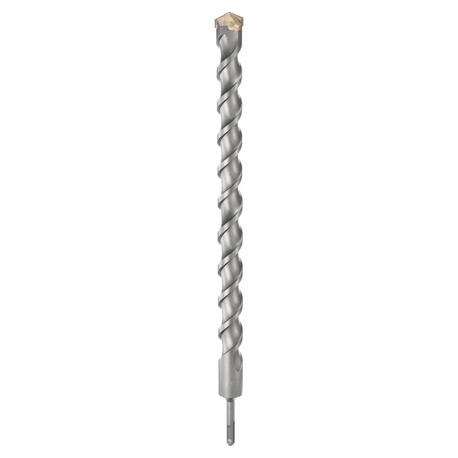 1 Stück 500 mm extra langer Bohrhammer-Steinbohrer, Durchmesser 12–35 mm, Hartmetallspitze, SDS-Plus-Betonbohrer, Schlagbohrer for Mauerwerk, Beton, Ziegel, Stein, Zementblöcke(12mm)