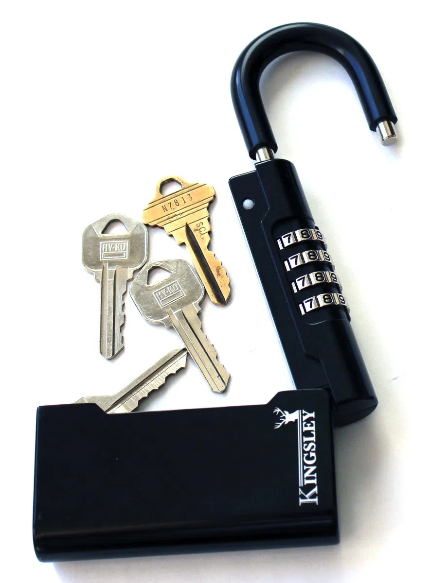 Kingsley Guard-a-Key Schlüsselsafe, Schwarz