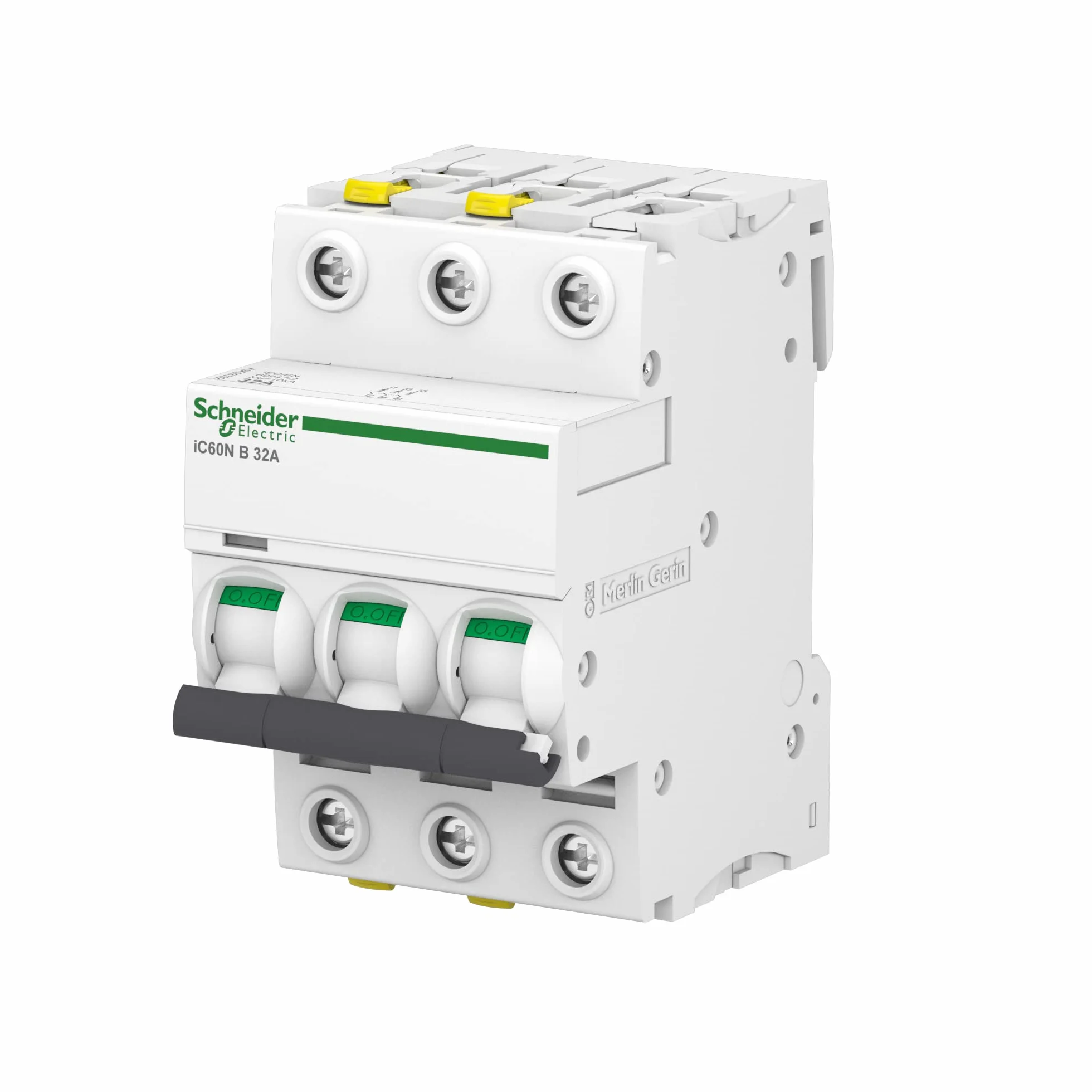 Schneider Electric Leitungsschutzschalter Acti9 iC60N, 3-polig, A9F03332