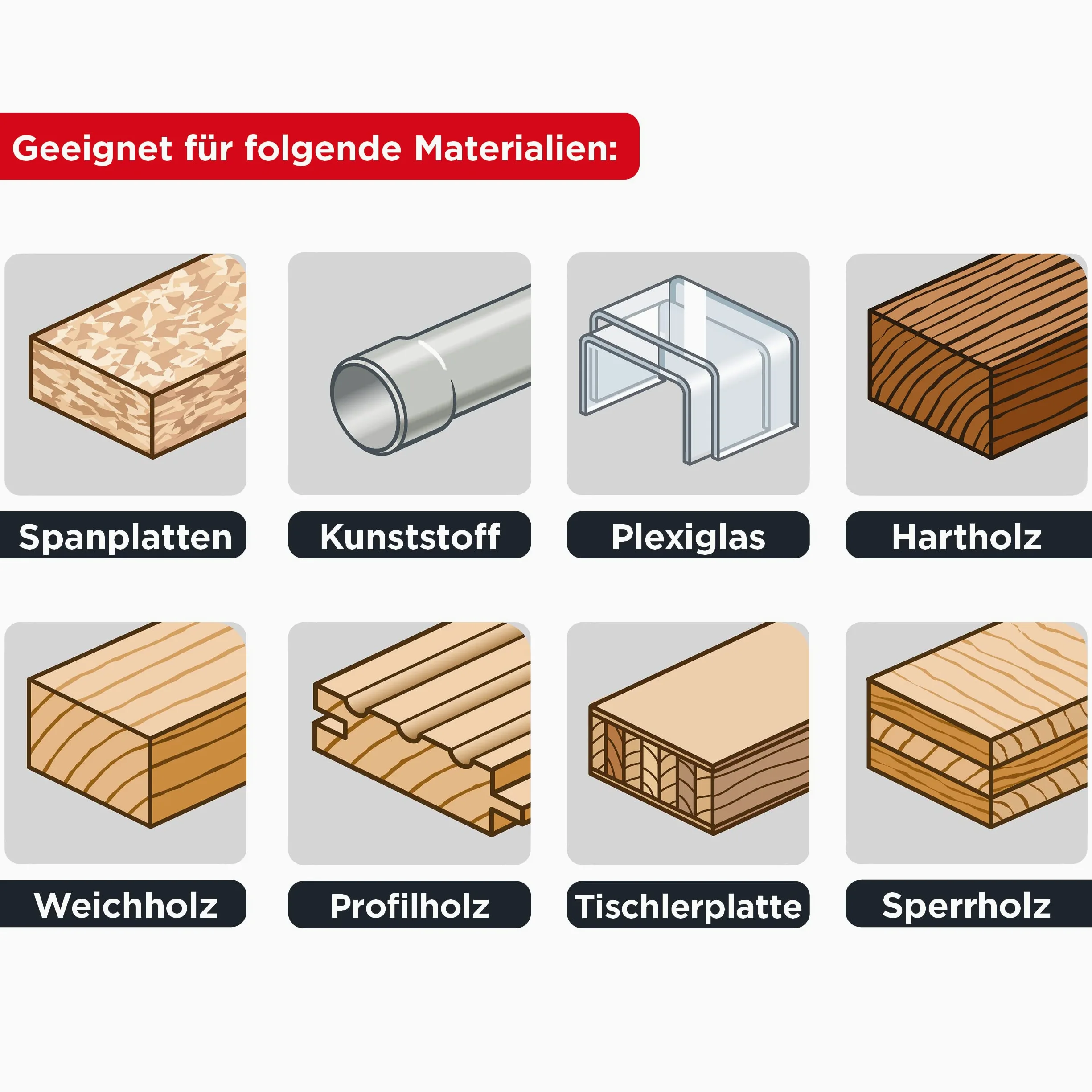 kwb Kreissägeblatt 130 x 16 mm, sehr feiner Schnitt, Sägeblatt geeignet für Arbeitsplatten, Holz und beschichtete Platten