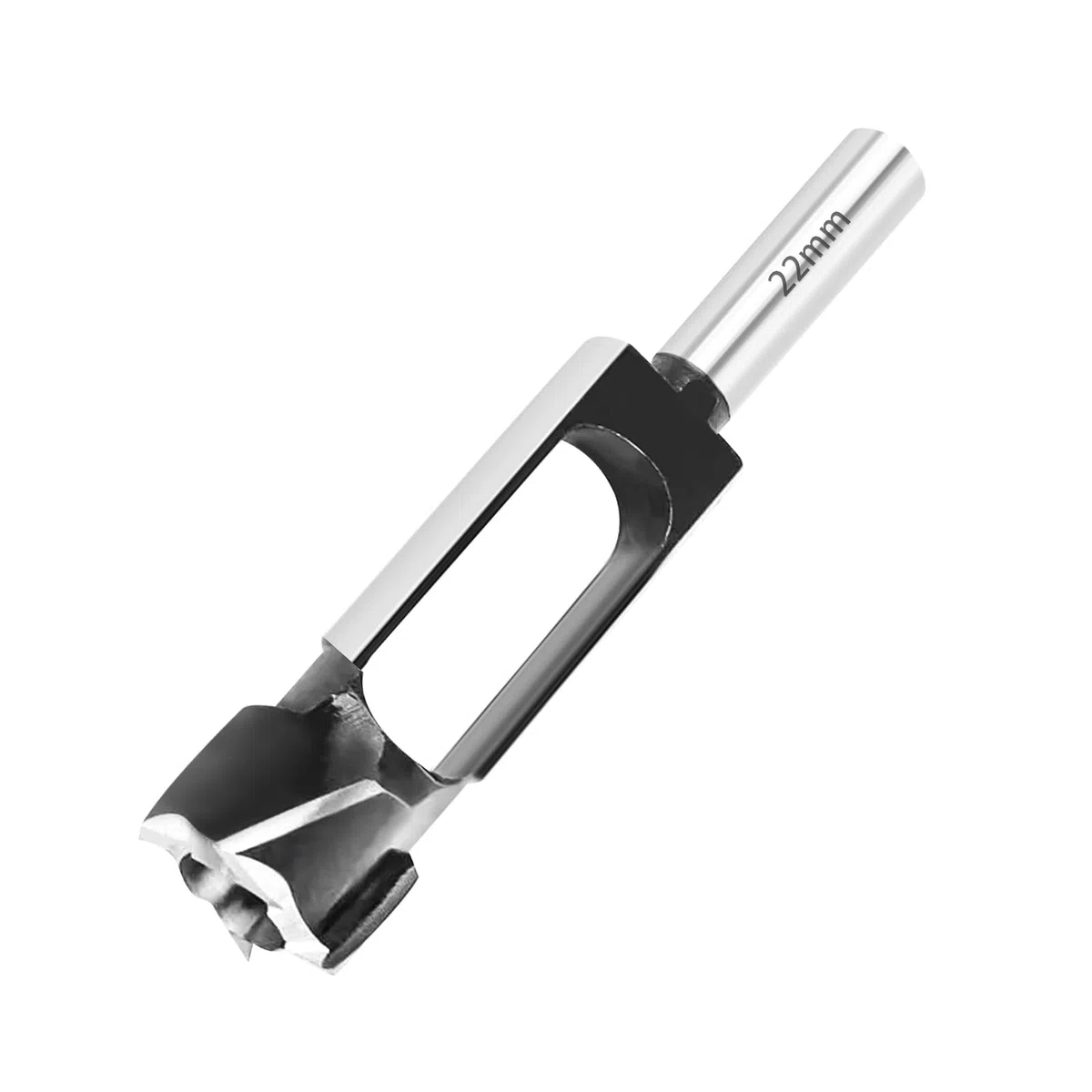 Zapfenschneidedübel Zapfenbohrer Tiefer Zapfenbohrer für Tischlerarbeiten Holzbearbeitung Werkzeug Tiefer Dübelschneider 14mm 16mm 18mm 19mm 22mm (22MM)