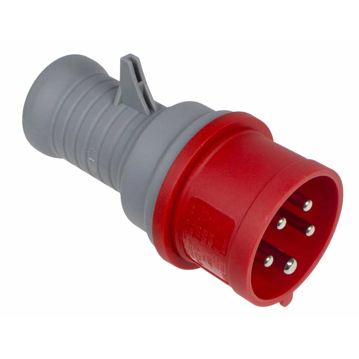 as - Schwabe Drehstrom-Prüfstecker - 400 V, 16 A, 5-polig, 6 h - Drehstromsteckdosenprüfer - Starkstrom Prüfer - Diagnosestecker - IP44, rot, 61477
