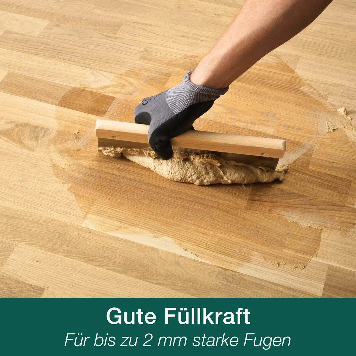 Parkett Fugenfüller Bona Home 1L, Fugenkitt für Parkett, Parkettfugenmasse | Holzkitt schleifbar, Holzpaste Holzboden Reparatur, Fugenkittlösung Fugenmasse Renovierer, Holzspachtelmasse gute Füllkraft