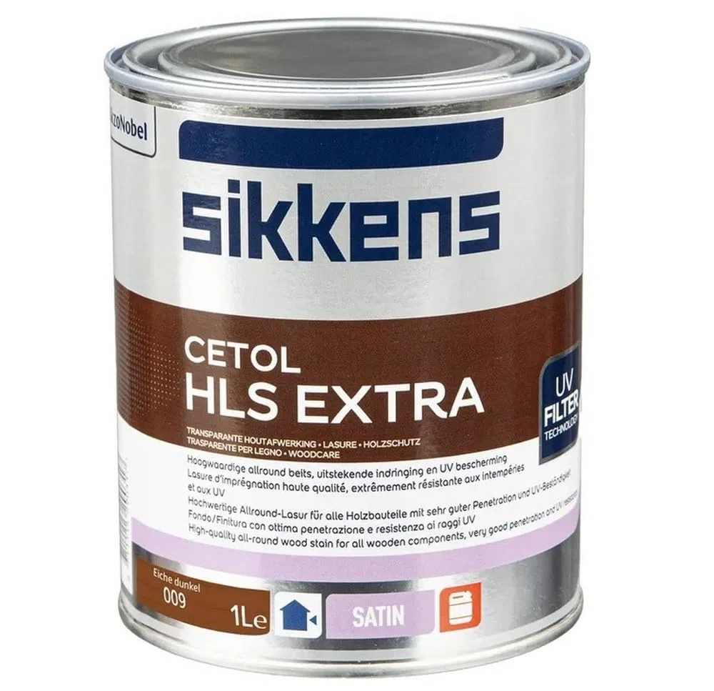 1L Sikkens Cetol HLS Extra Holzlasur 009 eiche dunkel