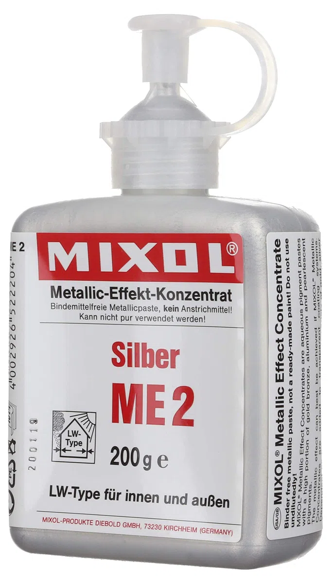 Mixol 200 ml Nr. ME2 Silber Universal Abtönfarbe Konzentrat