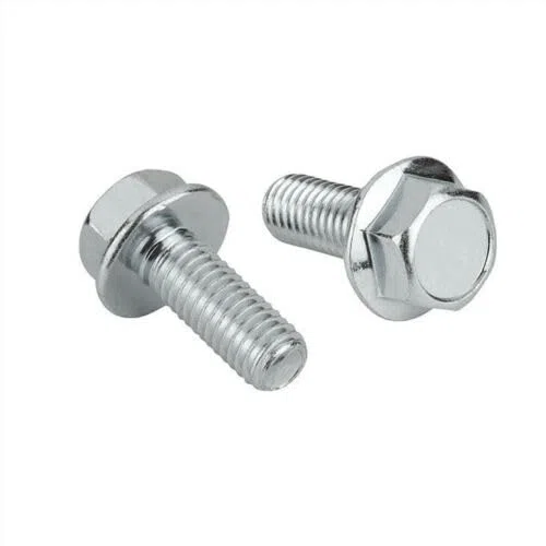 Edelstahl V2A Bundschraube DIN 6921 M5 M6 M8 M10 Flansch Vollgewinde Sechskant - Länge 8-100mm - Sückzahl: 1, 5, 10, 25 oder 100 (100, M8 x 20 mm)
