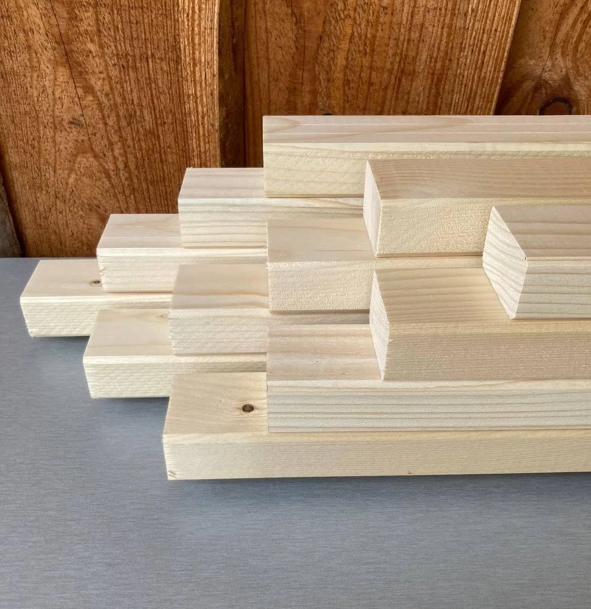 KVH Nsi 3 x 5 cm Fichte gehobelt Dachlatten Bauholz Konterlatte Holz 100 cm Länge (3 x 5 cm - 100 cm Länge - 10 Stück)