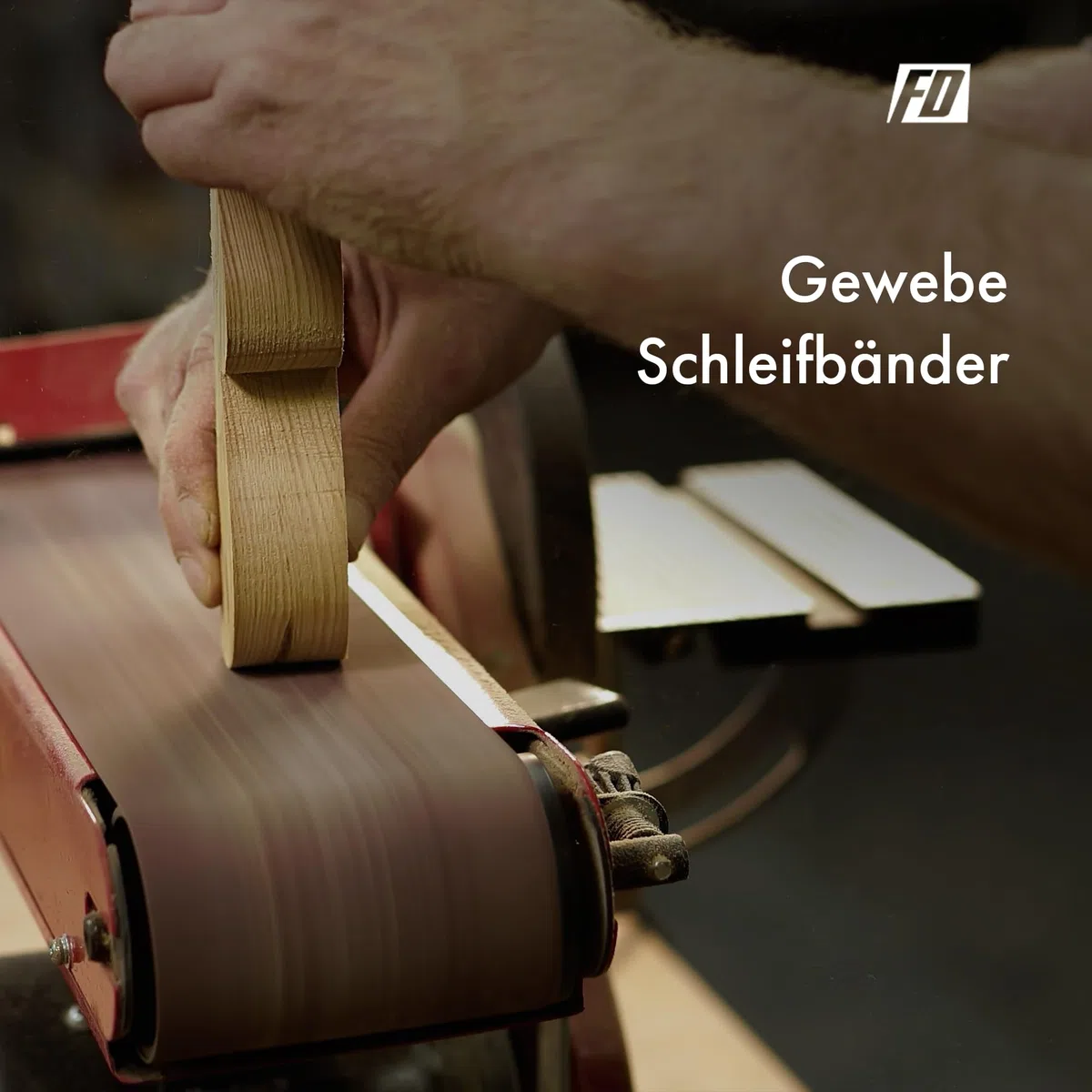 Gewebe-Schleifbänder │ 25 Stück │ 75 x 457 mm │ je 5 x Korn 40/60/80/120/180 │ für Bandschleifer │ Schleifpapier │ Schleifband-Set
