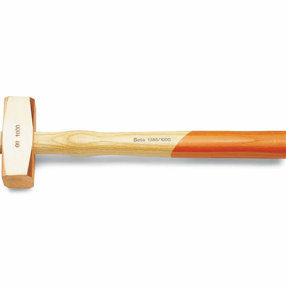 Beta 1385 400 - Hämmer mit kupferkopf, stiel aus holz