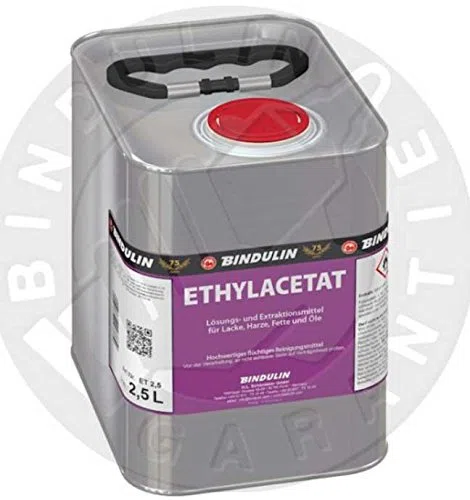 Ethylacetat flüchtiges Reinigungsmittel 2,5 Liter rein inkl. 1 elastisches Microfasertuch (2,5 Gramm)