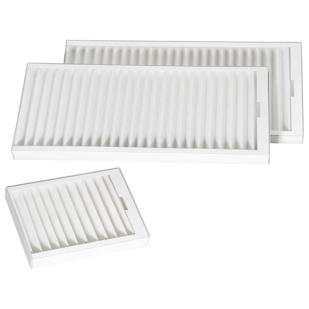 Ersatzfilterset G4 mit Bypass – bestehend aus 3 Filtern passend für Vaillant RecoVair 275/350 / Westaflex 300/400 WAC