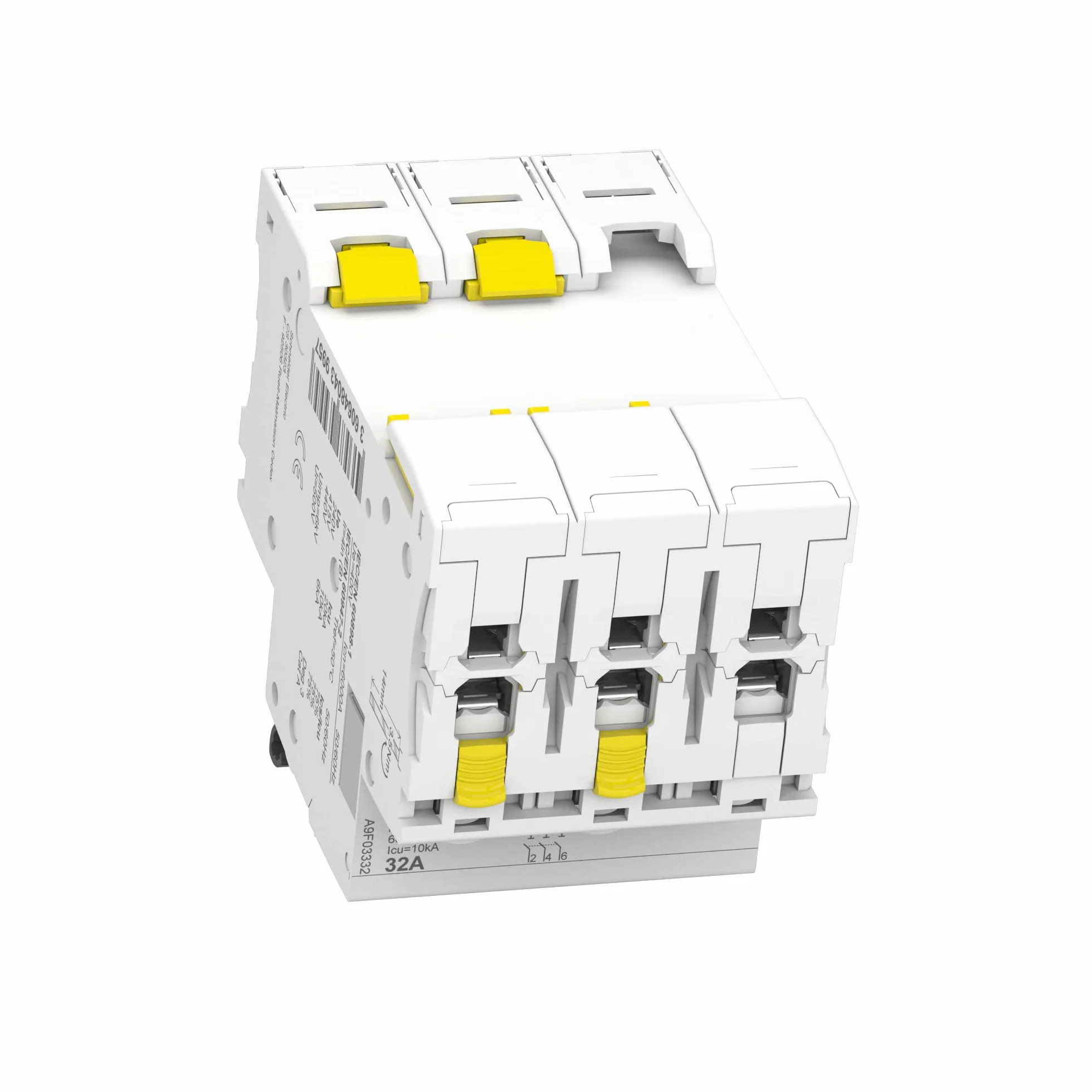 Schneider Electric Leitungsschutzschalter Acti9 iC60N, 3-polig, A9F03332
