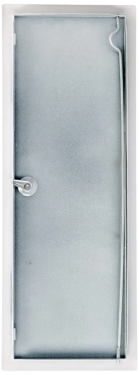 Upmann Revitür Softline sv 200x600 mm, RAL9016 Vierkantverschluss, 1 Stück, 20587